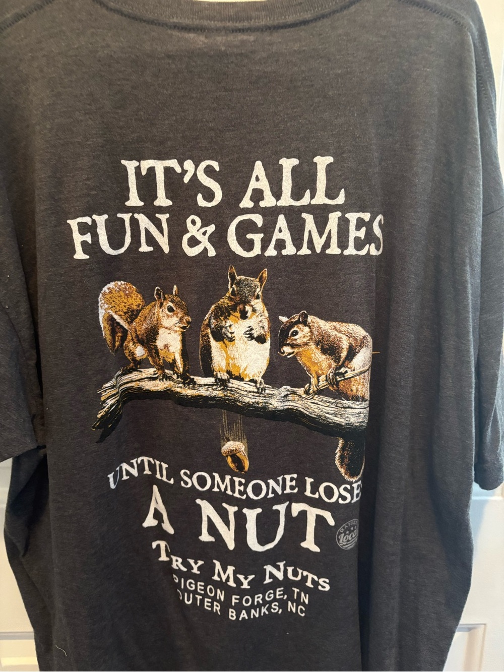 Men's Graphic T-Shirt - Charcoal (3XL)